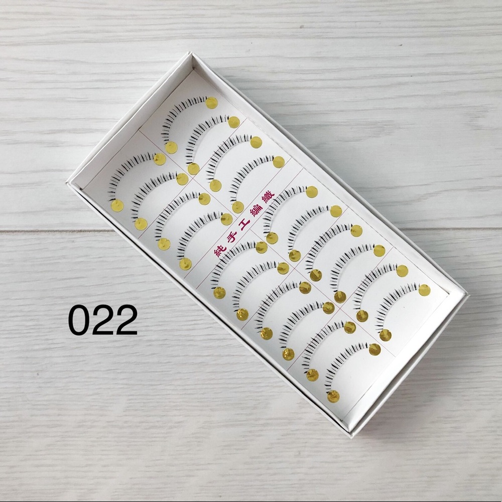 【$40 for 3】 #022 Handemade Eyelashes Lower 10 Pairs/ Pack